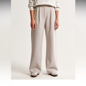 Abercrombie & Fitch Sloane Wide-Leg Trousers
